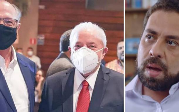 Geraldo Alckmin, Lula e Guilherme Boulos