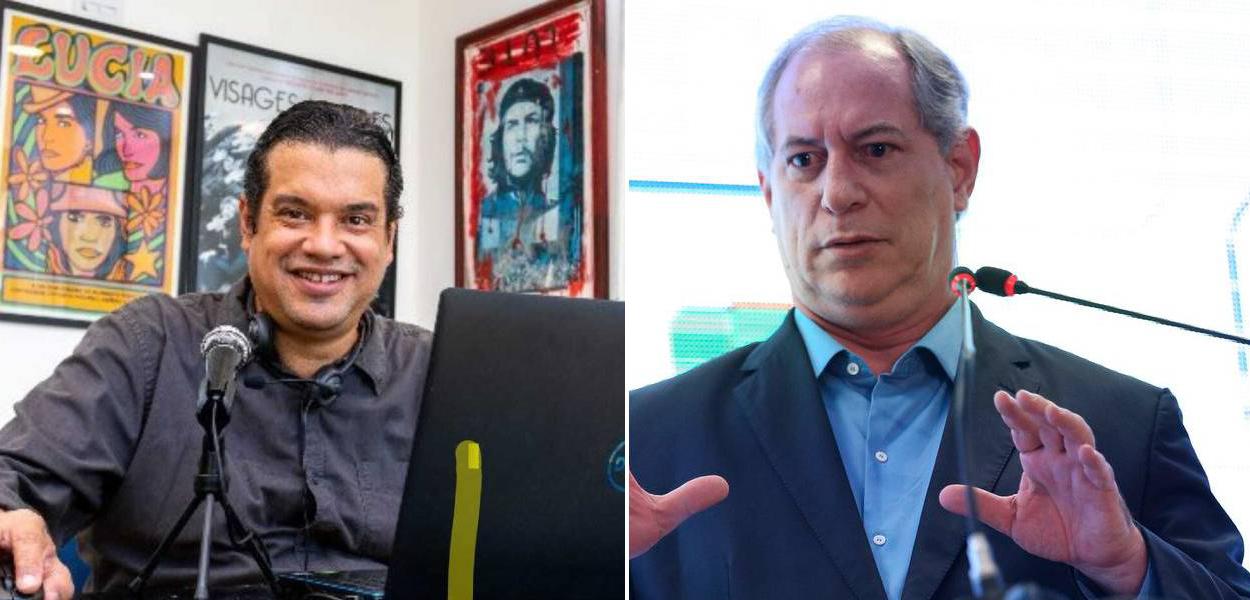 Miguel do Rosário e Ciro Gomes