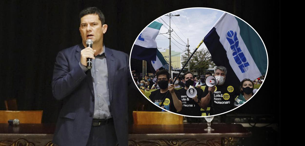 Sergio Moro e integrantes do MBL