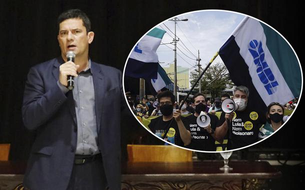 Sergio Moro e integrantes do MBL