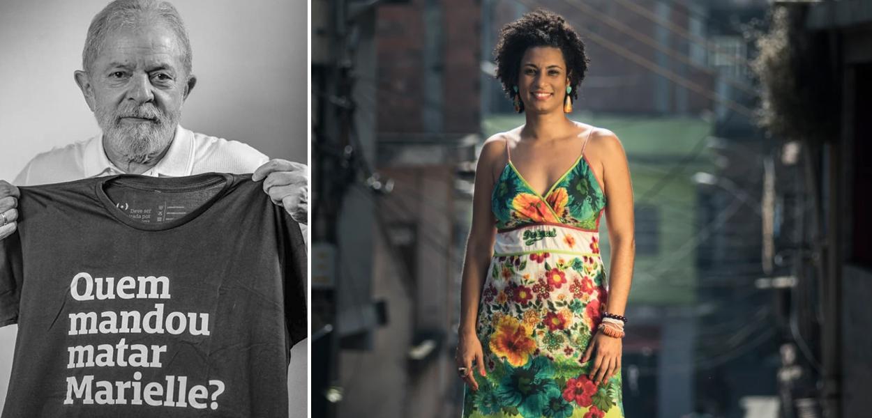 Lula e Marielle Franco