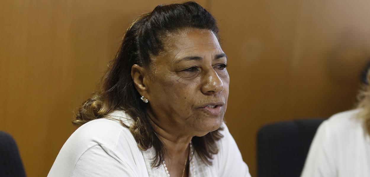 A mãe da vereadora Marielle Franco, a advogada Marinete da Silva