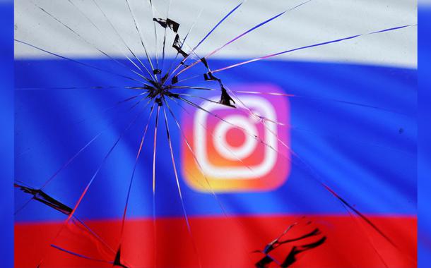 Usuários do Instagram na Rússia são informados sobre interrupção do serviço a partir da meia-noite 11/03/2022