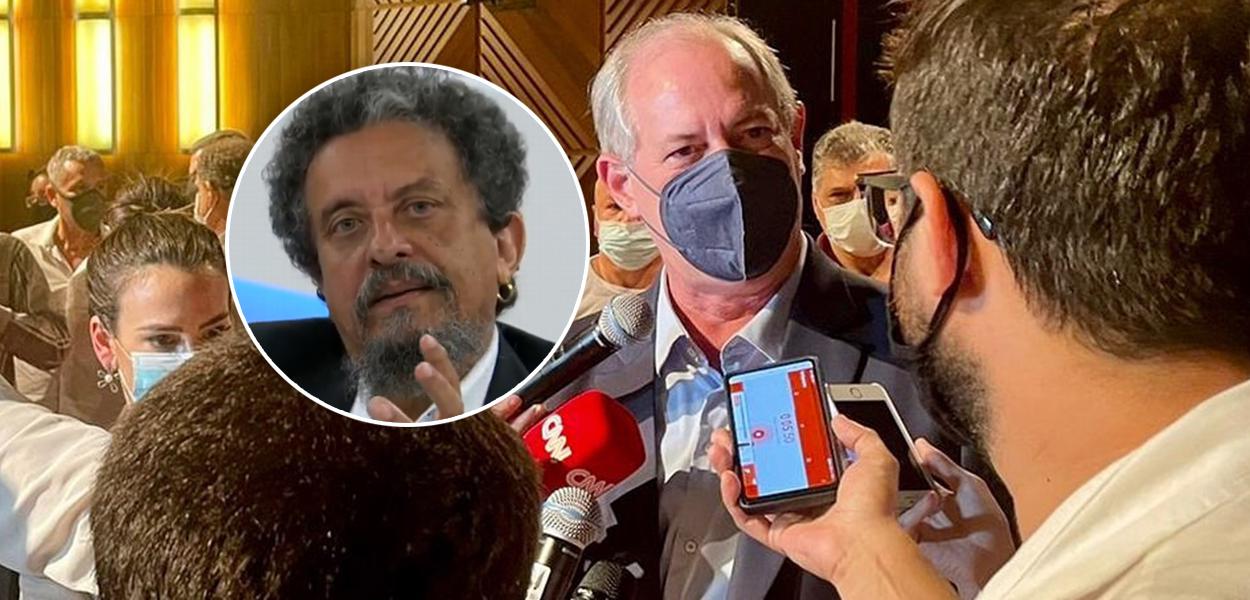 João Santana e Ciro Gomes