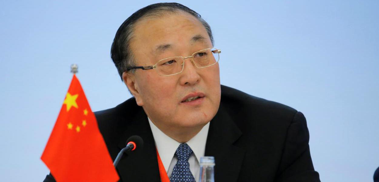 Zhang Jun, representante permanente da China na ONU (Foto: Reuters) Zhang Jun, representante permanente da China na ONU