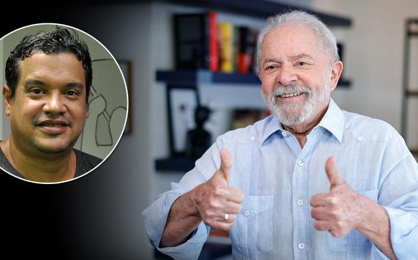 Miguel do Rosário e o ex-presidente Luiz Inácio Lula da Silva