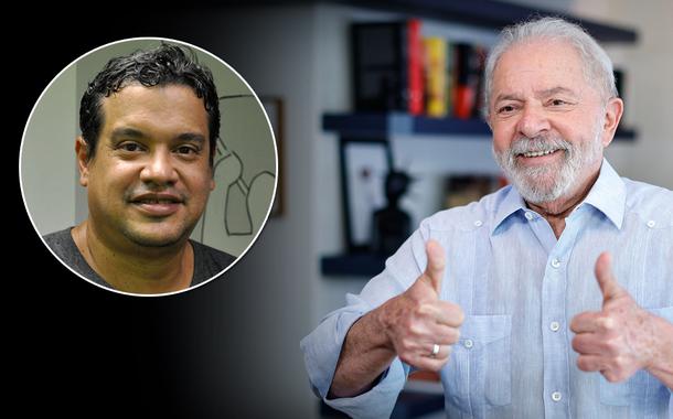 Miguel do Rosário e o ex-presidente Luiz Inácio Lula da Silva