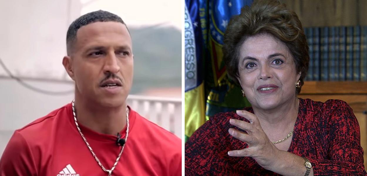 Mano Brown e Dilma Rousseff