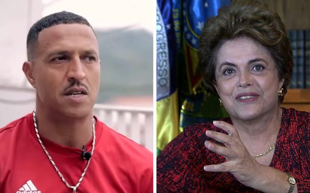 Mano Brown e Dilma Rousseff