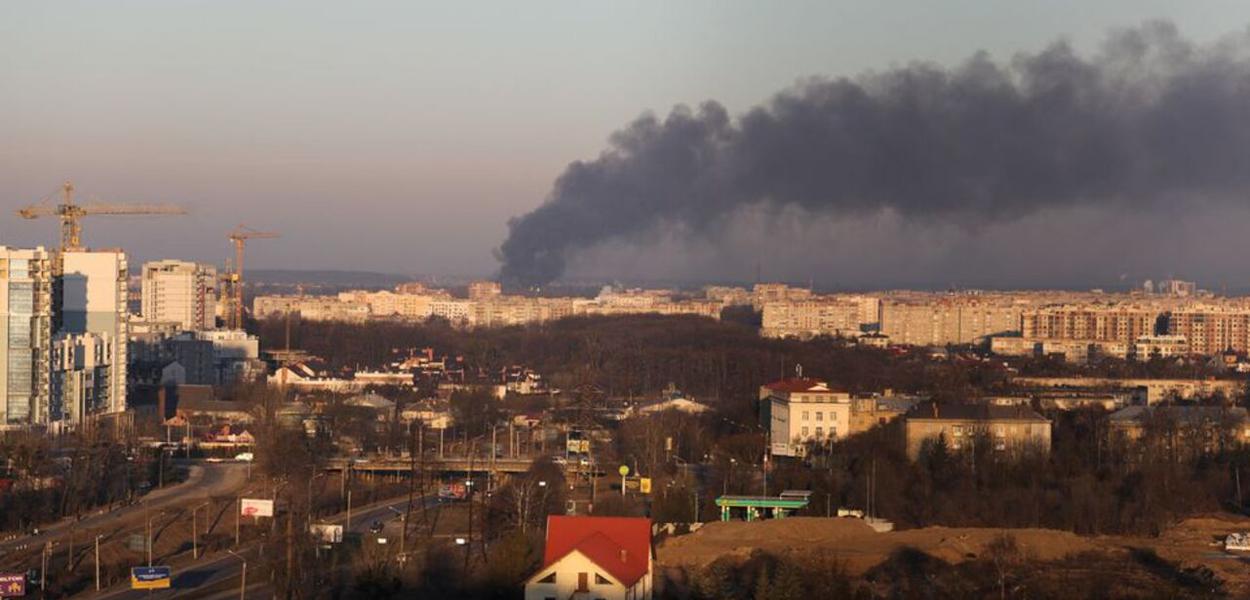 Ataque russo na Ucrânia