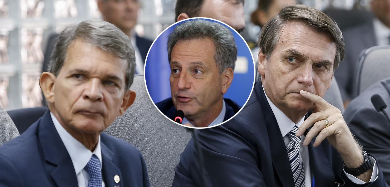 Joaquim Silva e Luna, Rodolfo Landim e Bolsonaro