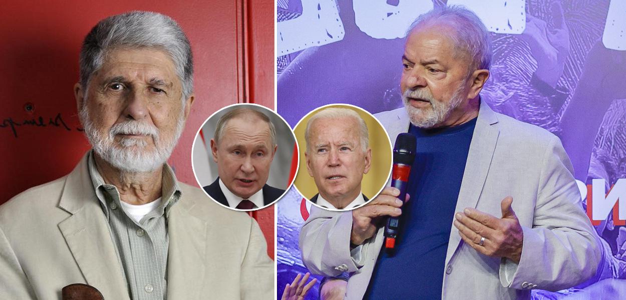 Celso Amorim, Putin, Biden e Lula