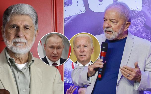 Celso Amorim, Putin, Biden e Lula