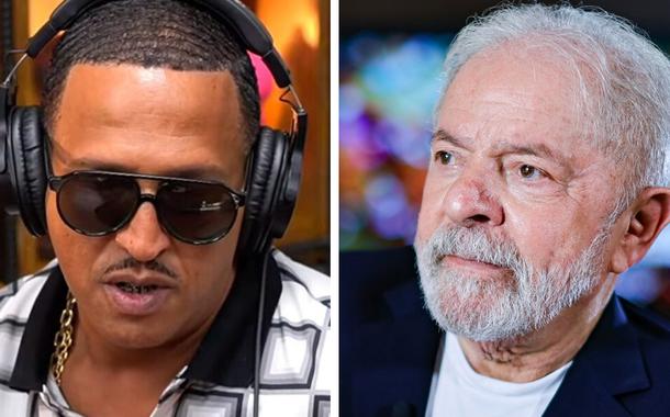 Mano Brown e o ex-presidente Luiz Inácio Lula da Silva