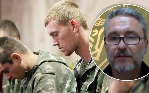 Prisioneiros russos e Gennady Druzenko