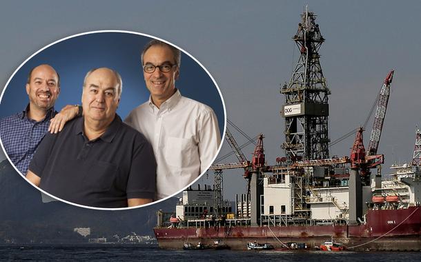 A família Marinho e uma plataforma de petróleo