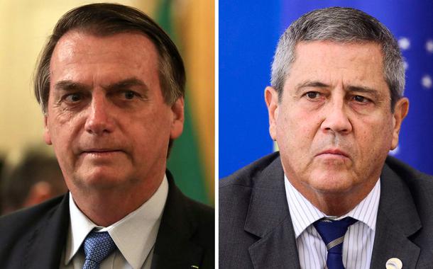 Bolsonaro e Braga Netto