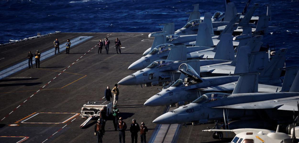 Porta-aviões-USS Truman -EUA