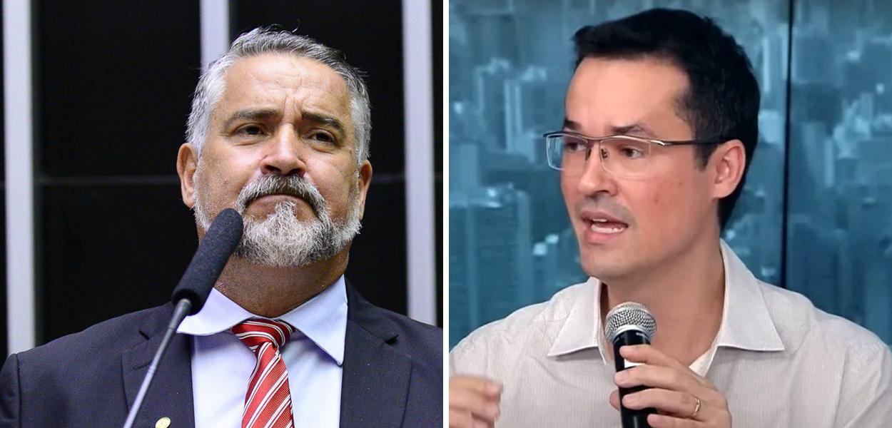 Deputado Paulo Pimenta e Deltan Dallagnol