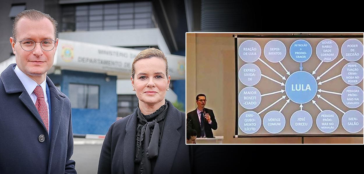 Cristiano Zanin e Valeska Martins | PowerPoint de Deltan Dallagnol