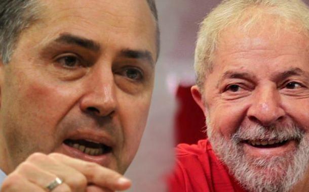 Ministro Luis Roberto Barroso e o ex-presidente Luiz Inácio Lula da Silva