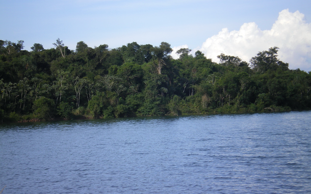 Reserva Biológica Itabó, na parte paraguaia do reservatório de Itaipu.