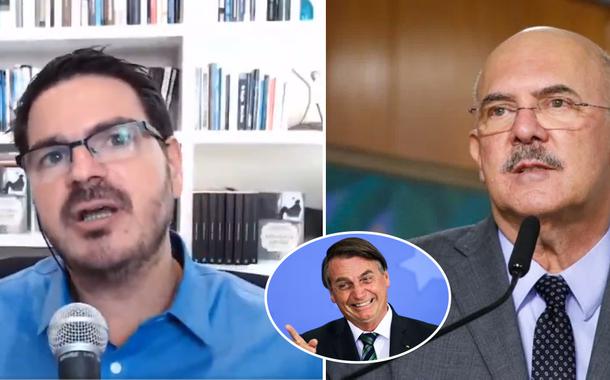 Rodrigo Constantino, Jair Bolsonaro e Milton Ribeiro