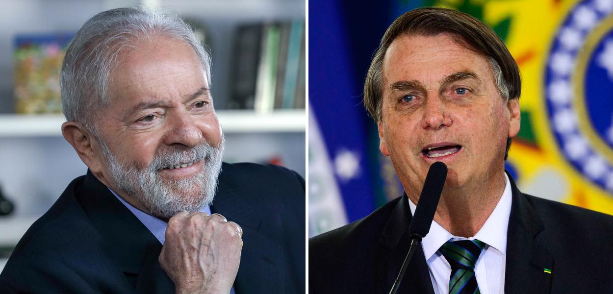 Lula e Bolsonaro