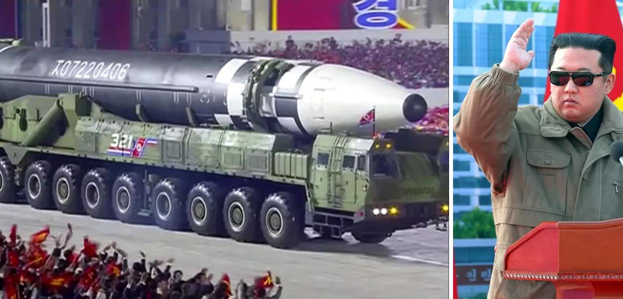 Hwasong-17 e Kim Jong-un