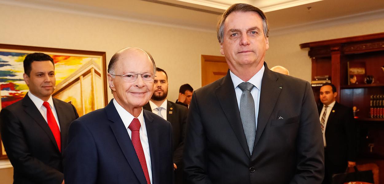 Edir Macedo e Jair Bolsonaro