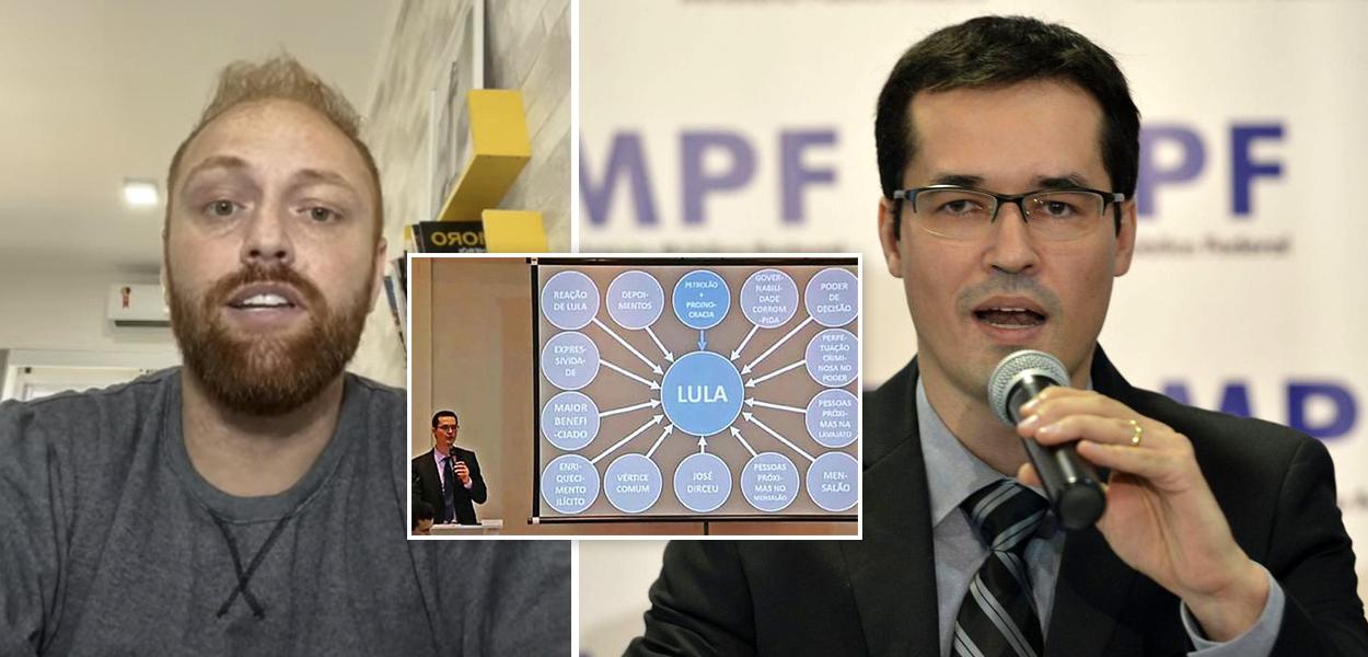 Walter Delgatti Netto e Deltan Dallagnol