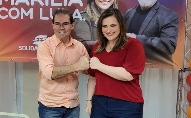 Paulinho da Força e Marília Arraes