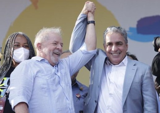 Lula e André Ceciliano