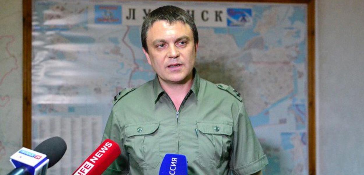 Leonid Pasechnik, líder da República Popular de Lugansk