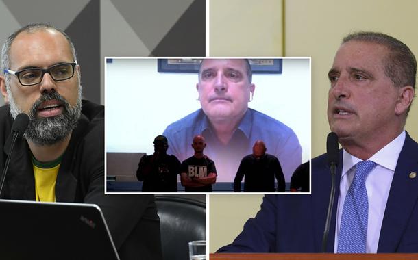 Allan dos Santos e Onyx Lorenzoni