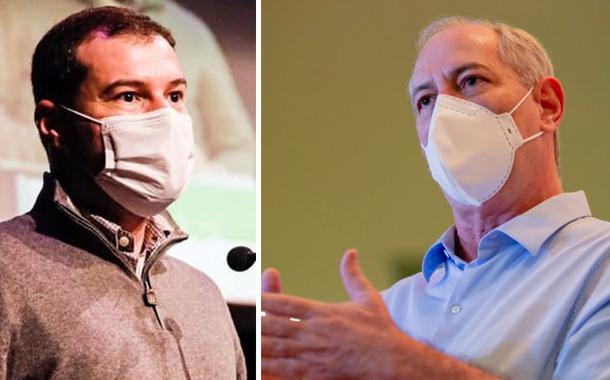 Juliano Medeiros e Ciro Gomes