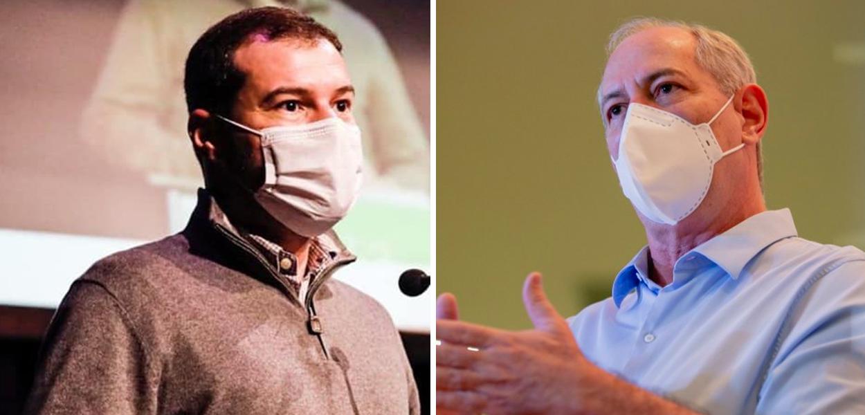 Juliano Medeiros e Ciro Gomes