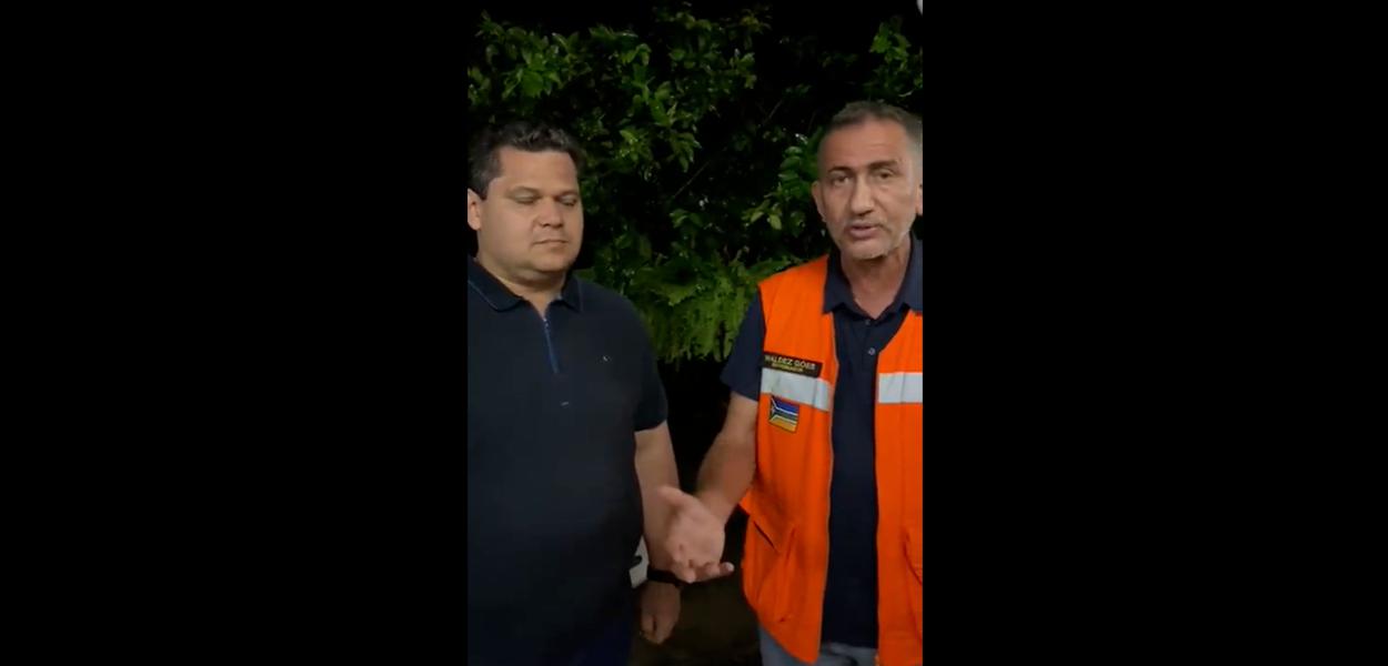 Davi Alcolumbre e Waldez Góes