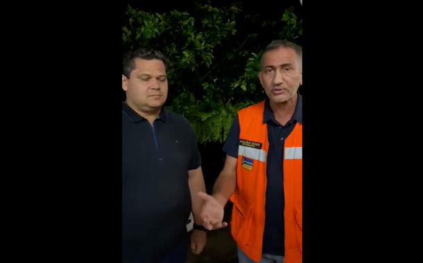 Davi Alcolumbre e Waldez Góes