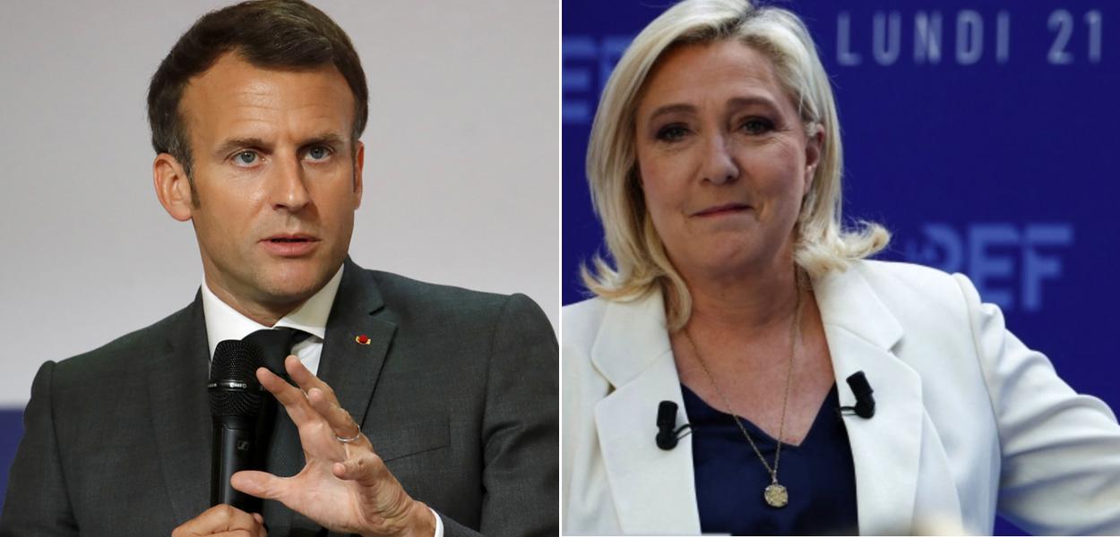 Macron e Le Pen