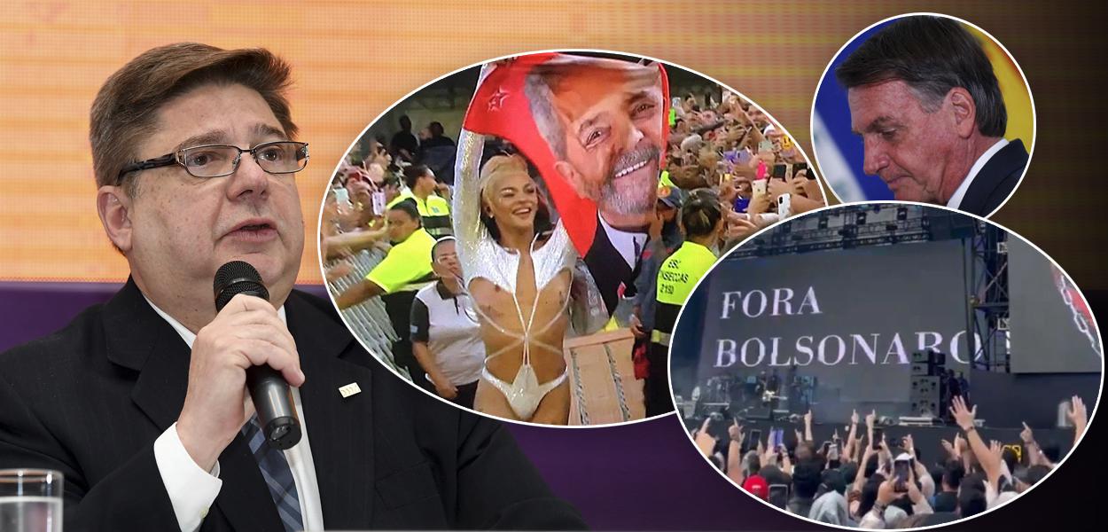 Raul Araújo, manifestações no Lollapalooza e Jair Bolsonaro