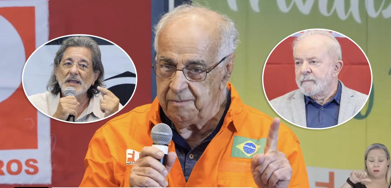 Sérgio Gabrielli, Guilherme Estrella e Lula