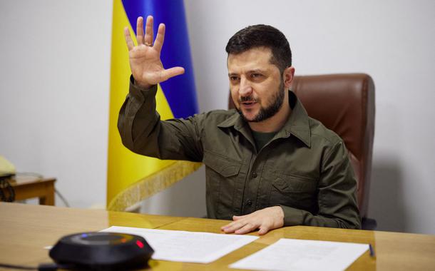 Presidente da Ucrânia, Volodymyr Zelensky