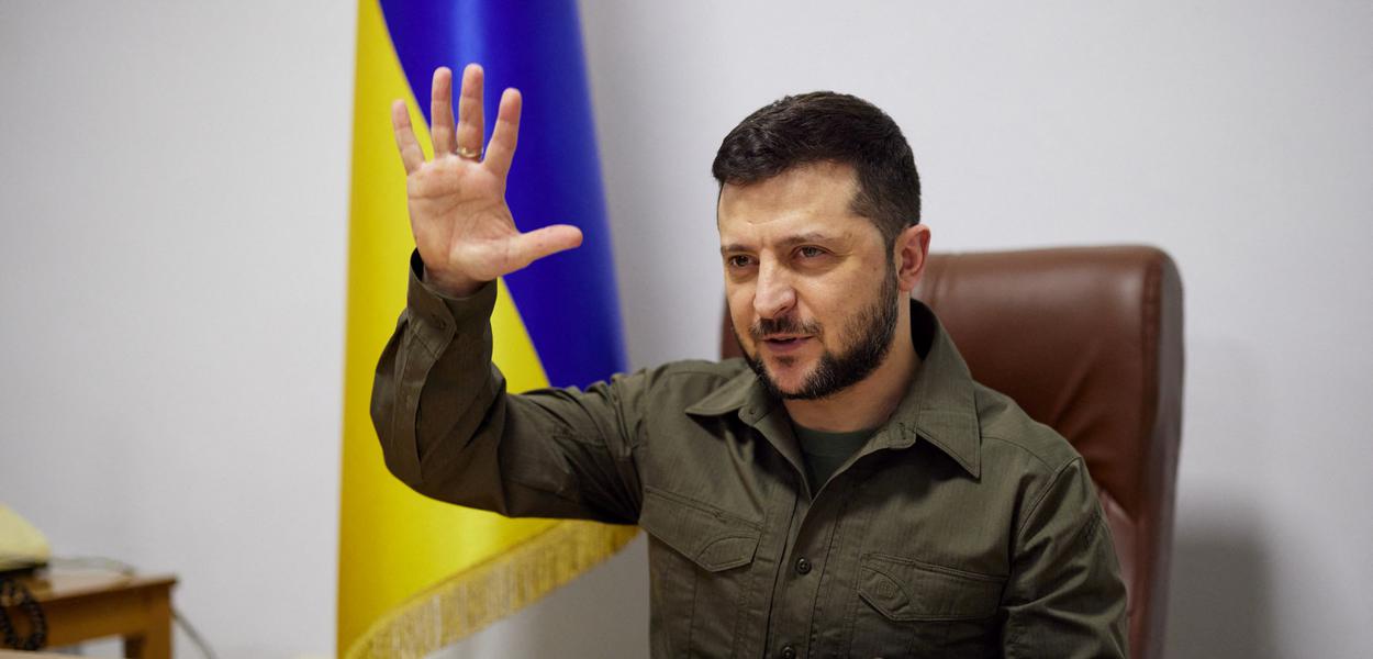 Presidente da Ucrânia, Volodymyr Zelensky
