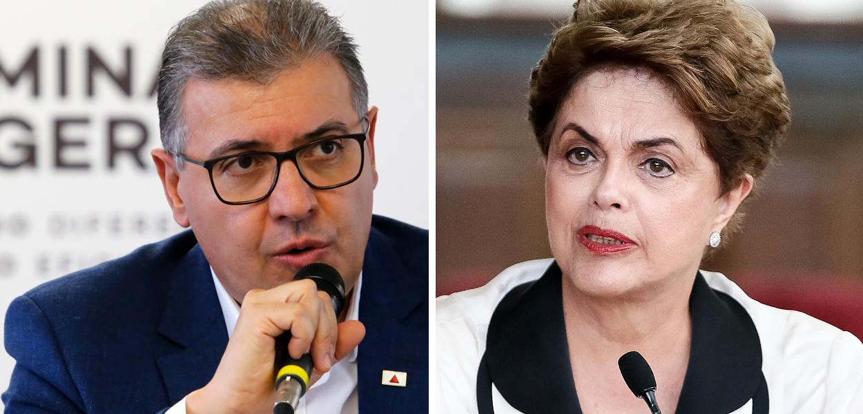 Carlos Eduardo Amaral e Dilma Rousseff