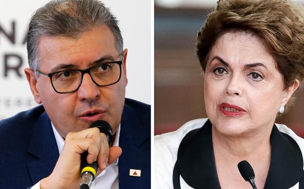 Carlos Eduardo Amaral e Dilma Rousseff
