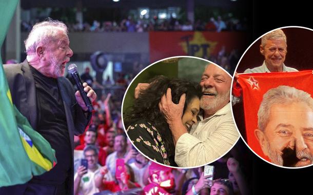 Lula, Gal Costa e Lula e Chico Buarque