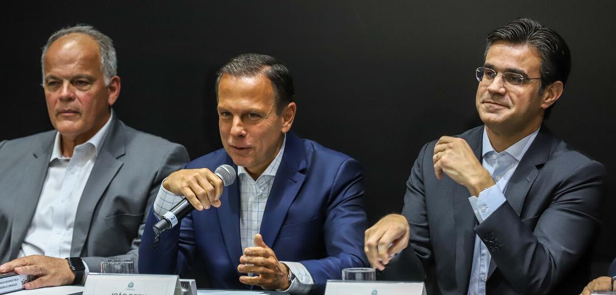 João Doria e Rodrigo Garcia