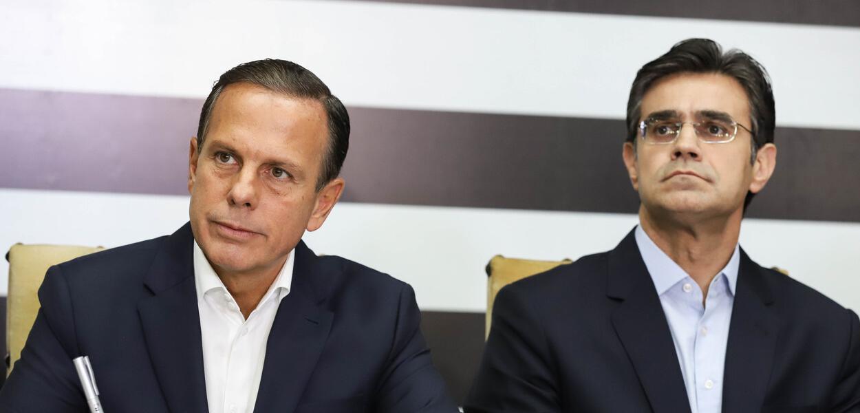 João Doria e Rodrigo Garcia