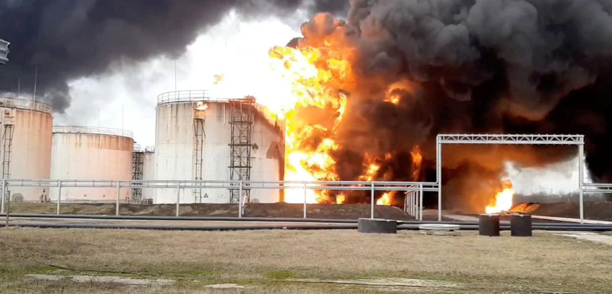 depósito russo-fogo